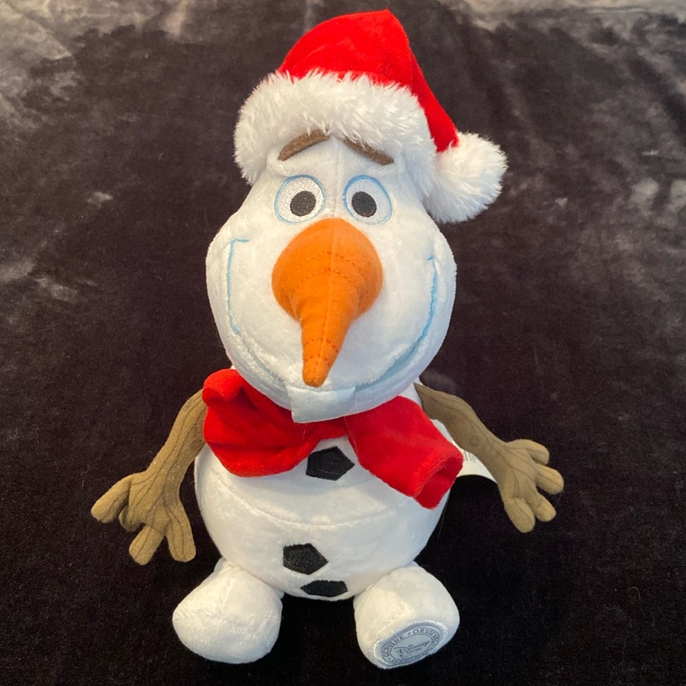 🍭❄️⛄️ Authentic original Disney store Frozen Olaf Christmas edition